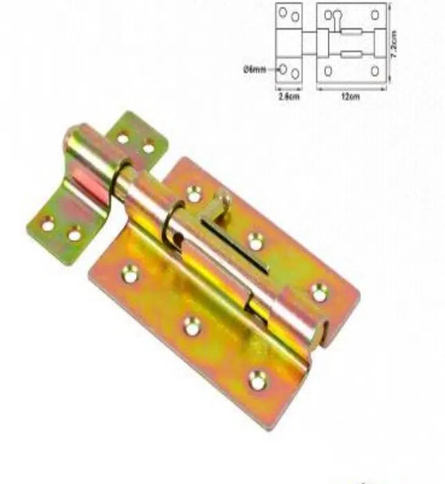 YIAD Zinc-finished Sliding Bolt 120 mm