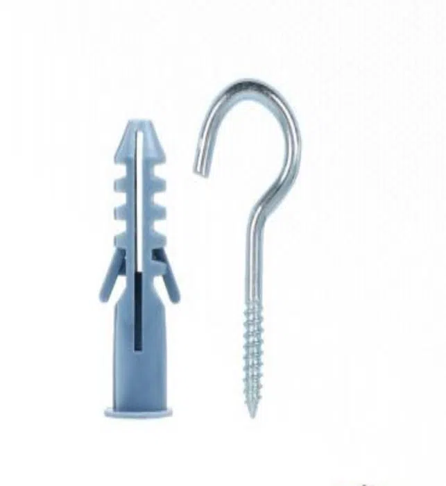 YIAD Screw Hook and Wall Plug Pack No.10 / E8 — product image