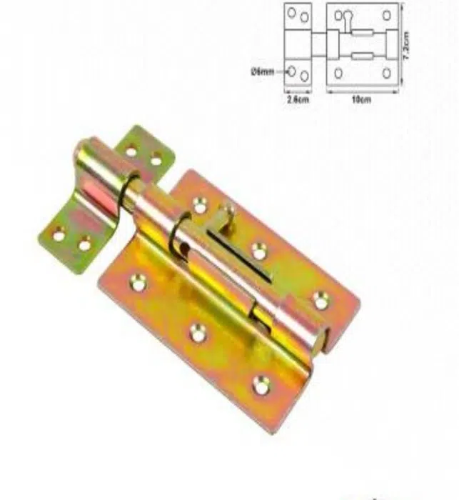 YIAD Zinc-finished Sliding Bolt 100 mm