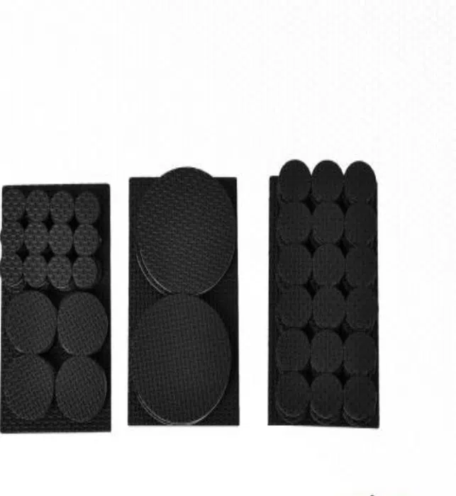 YIAD 75-piece Black Furniture Pad Set — product image