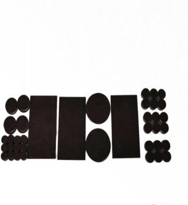 YIAD 75-piece Thick Brown Furniture Pad Set — product image