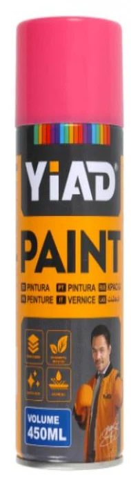YIAD Pink Spray Paint 450 ml — product image