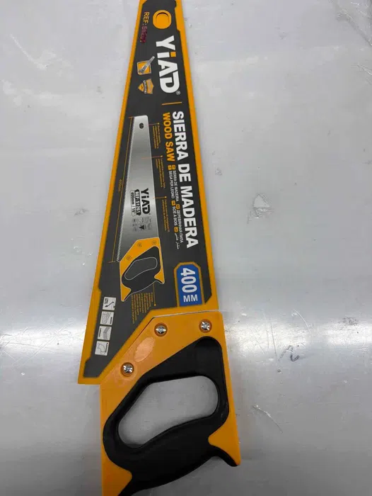 YIAD Two-colour-handle Hand Saw 400 mm — product image