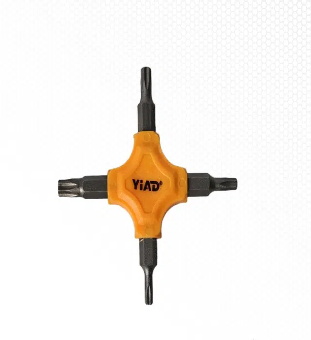 YIAD 4-way Star-profile Precision Screwdriver Tool — product image