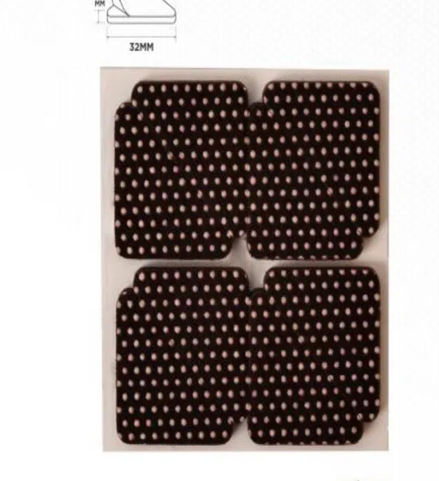 YIAD Brown Dotted Felt Pad Sheet 32 x 32 mm — product image