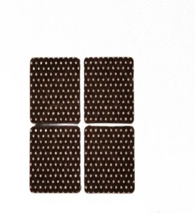 YIAD Brown Dotted Felt Pad Sheet 32 x 32 mm — product image