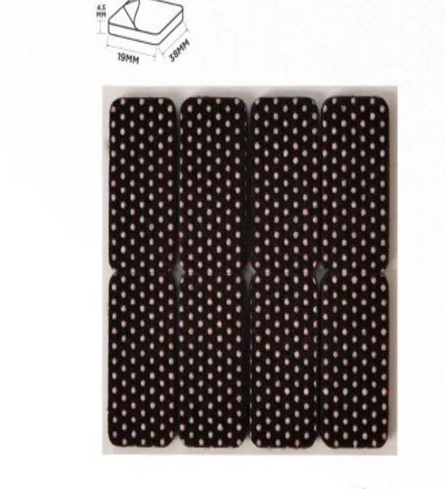 YIAD Brown Dotted Felt Pad Sheet 19 x 38 mm — product image
