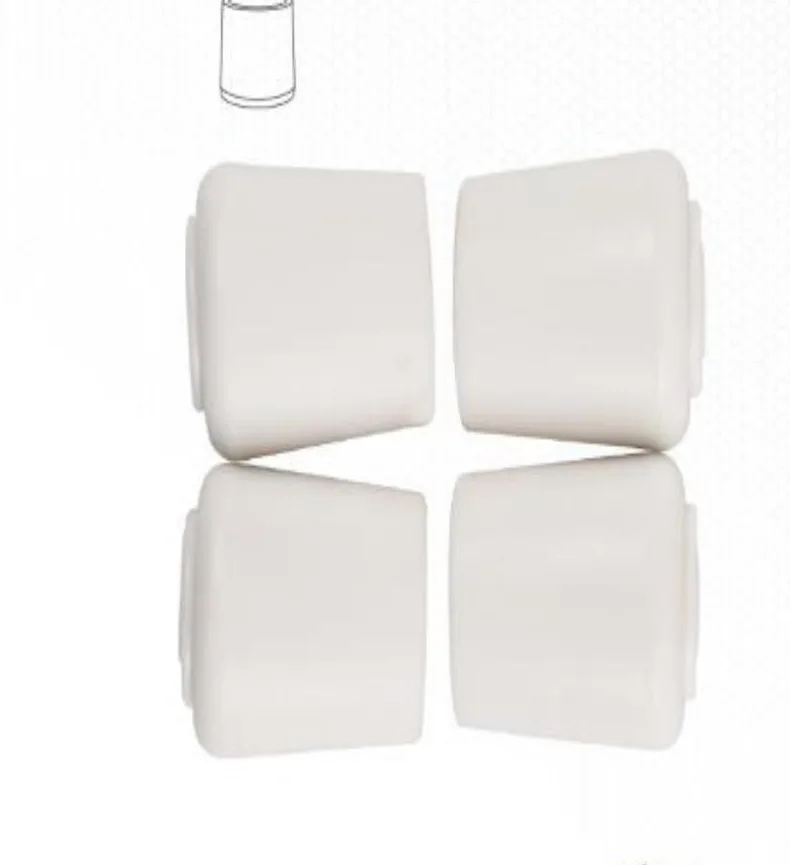 YIAD 4-piece White TPR Furniture Leg Cap Pack 20 mm — product image