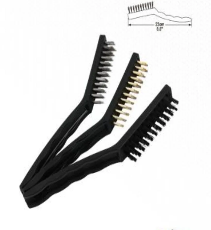 YIAD 3-piece Hand Wire Brush Set — product image