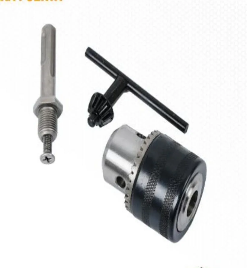 YIAD 3-piece Drill Chuck and Adapter Set 13 mm — product image