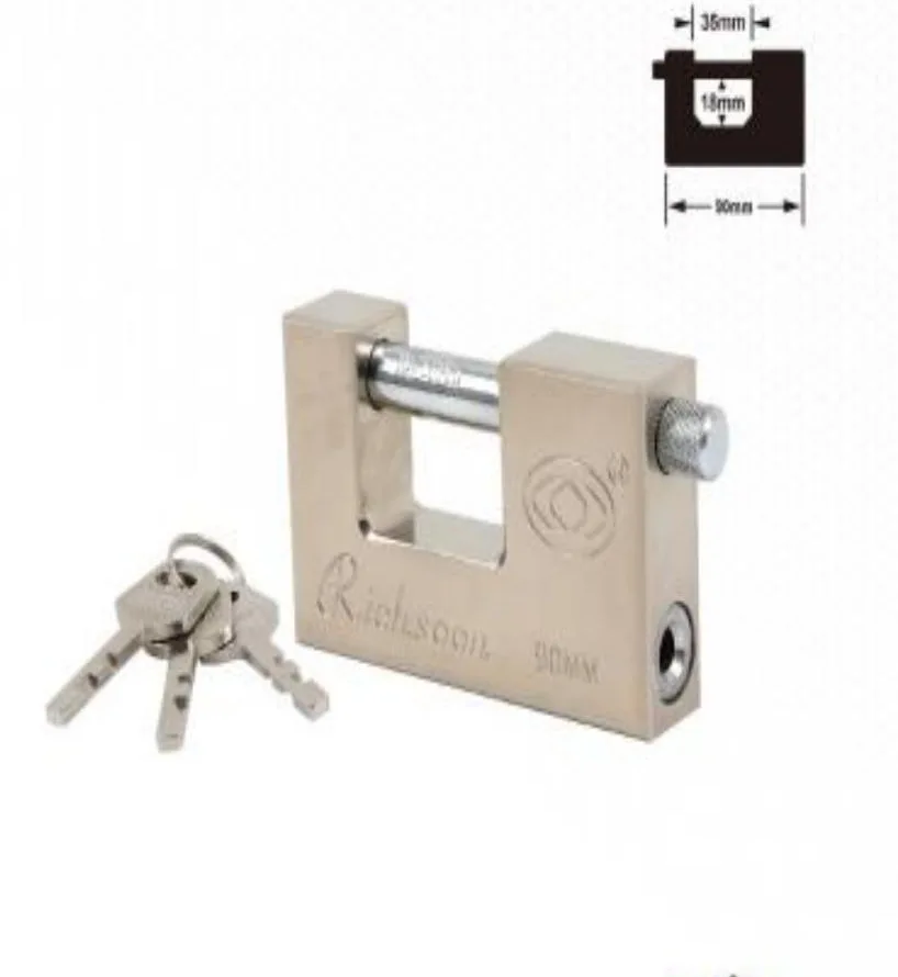 YIAD Rectangular Padlock 90 mm — product image