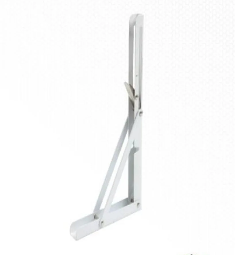 YIAD White Folding Shelf Bracket 300 x 160 mm — product image