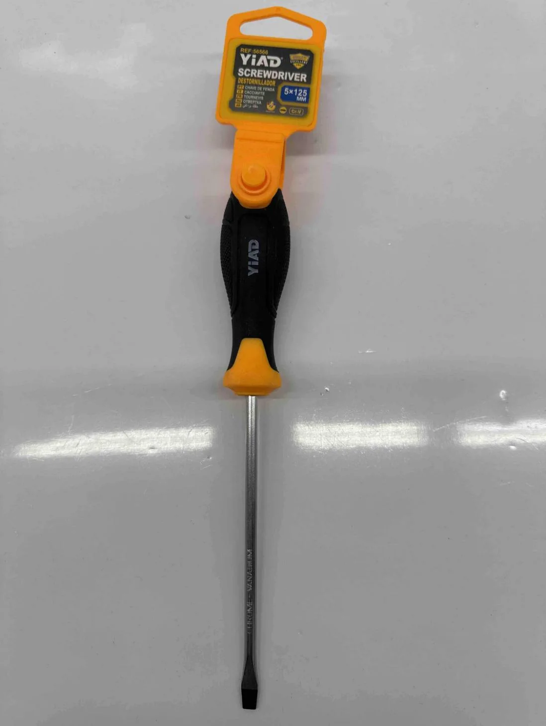 YIAD Slotted Screwdriver 5 x 125 mm — product image