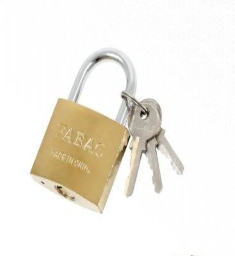 YIAD Gold-finish Padlock 25 mm — product image