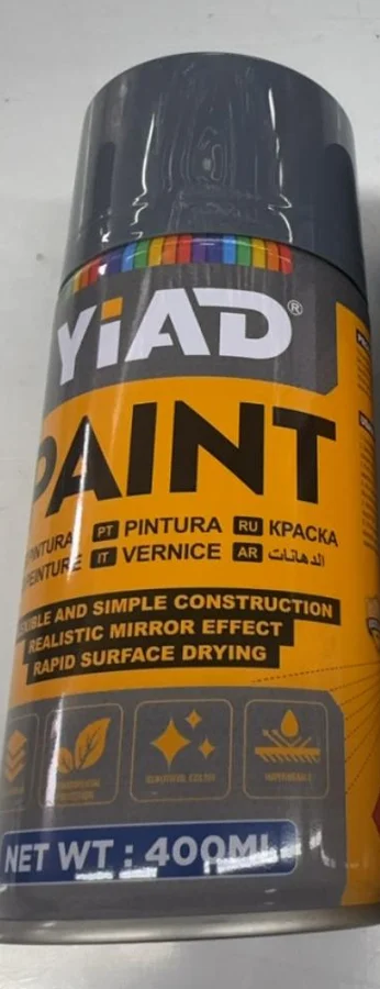 YIAD Grey Spray Paint 400 ml — product image