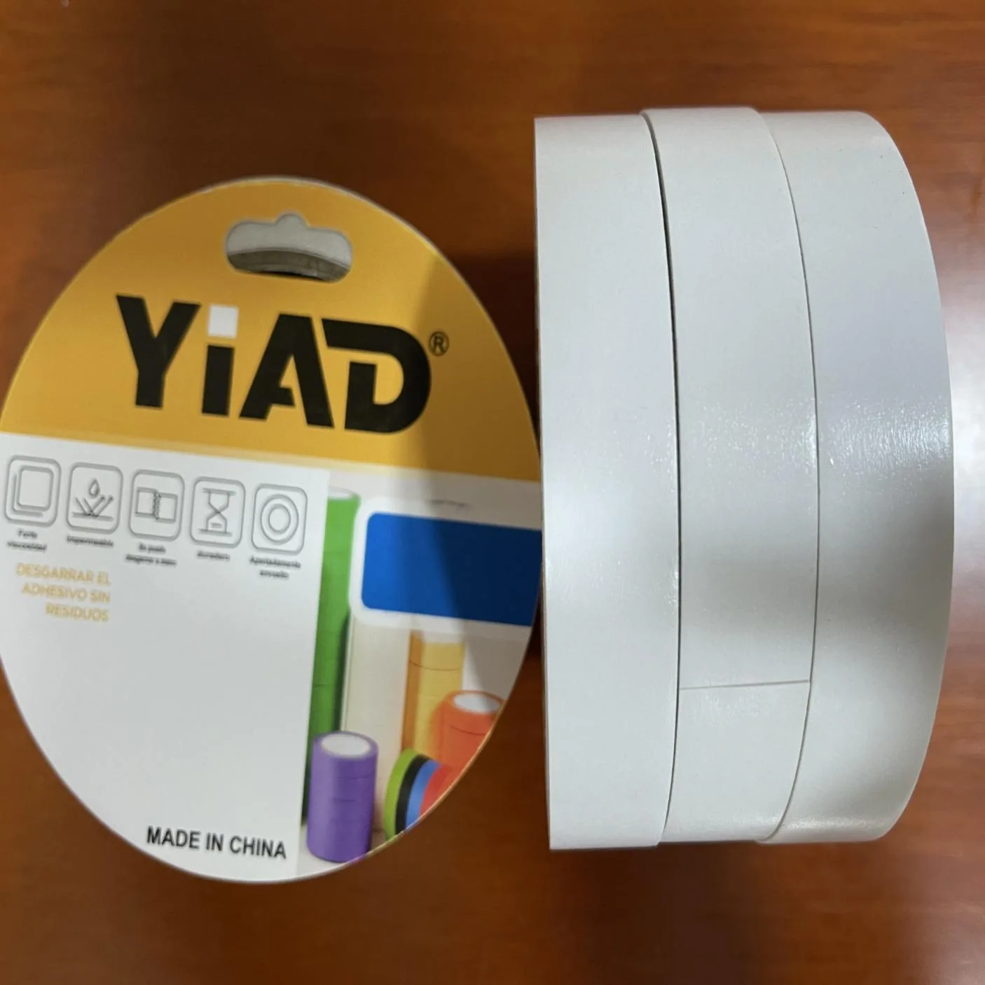 YIAD Thin Double-Sided Adhesive Tape 12 mm x 10 yd, 2 Pieces — product image